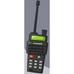 stickers voiture police