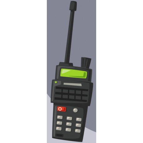 stickers voiture police