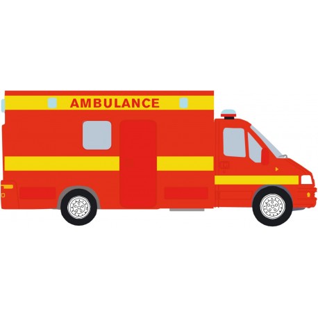 autocollant camionnette pompier