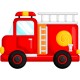 sticker camion pompier