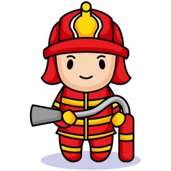sticker pompier