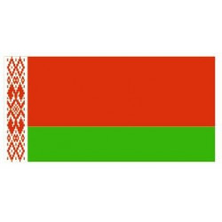 Sticker - Drapeau Biélorussie REFG845