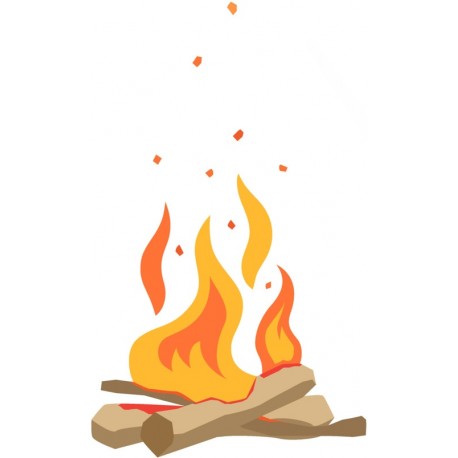 autocollant femme prehistorique deco fille