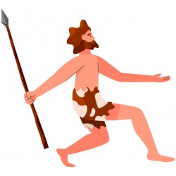 autocollant mural lance