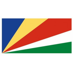 Sticker - Drapeau Seychelles REFG857