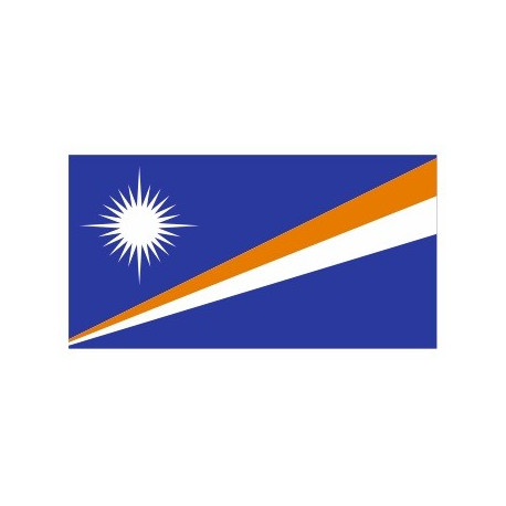 Sticker - Drapeau Iles Marshall REFG862