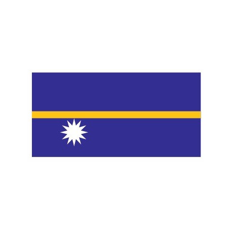 Sticker - Drapeau Nauru REFG863
