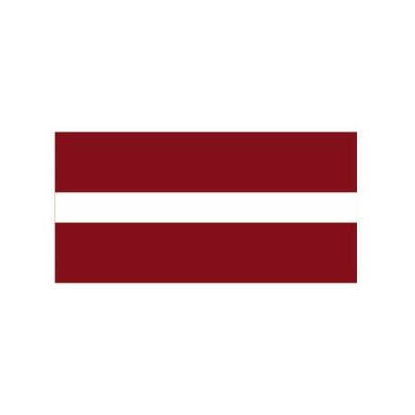 Sticker - Drapeau Lettonie REFG868