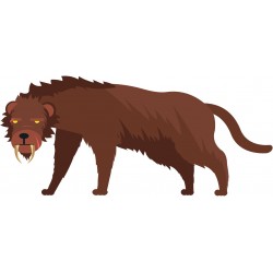 sticker femme prehistorique deco fille