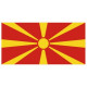 Sticker - Drapeau Macédoine REFG873