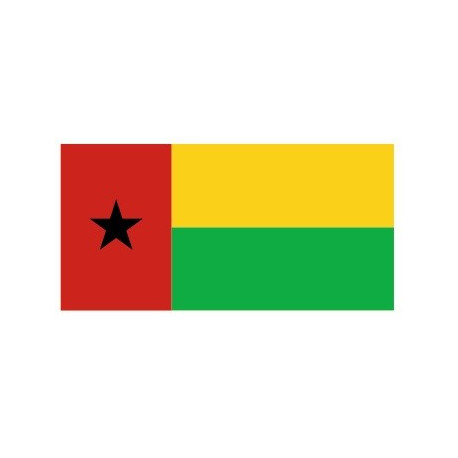 Sticker - Drapeau Guinée Bissau REFG874