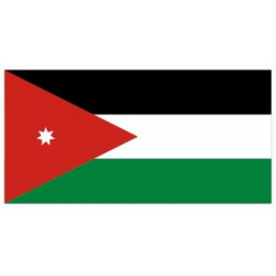 Sticker - Drapeau Jordanie REFG879