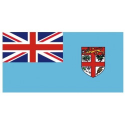 Sticker - Drapeau Fidji REFG885