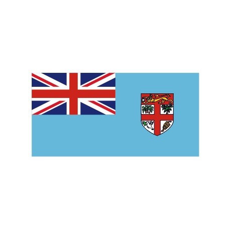 Sticker - Drapeau Fidji REFG885