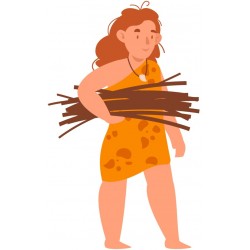 stickers massue prehistoire