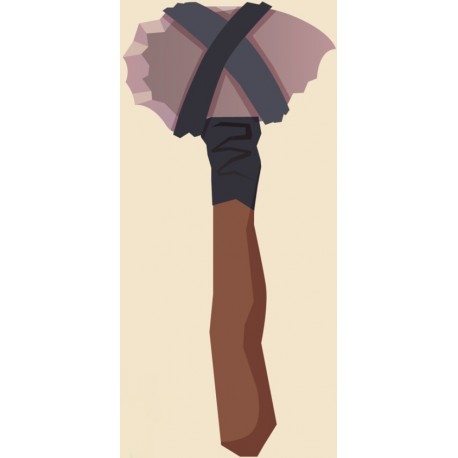 stickers muraux femme prehistorique