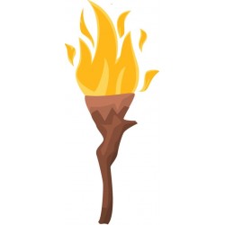 stickers tigre a dents de sabre