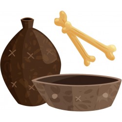 stickers tambour prehistoire