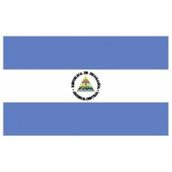 Sticker - Drapeau Nicaragua REFG895