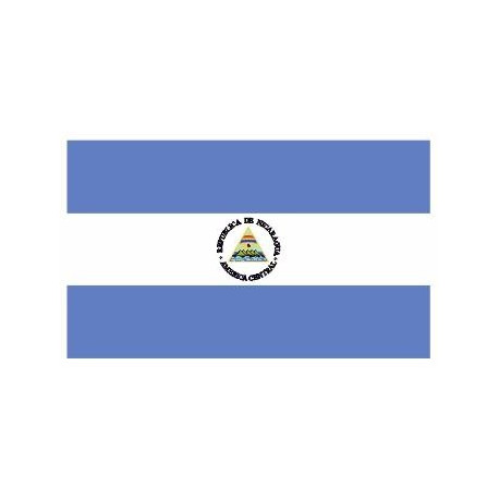 Sticker - Drapeau Nicaragua REFG895