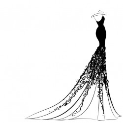 autocollant robe glamour