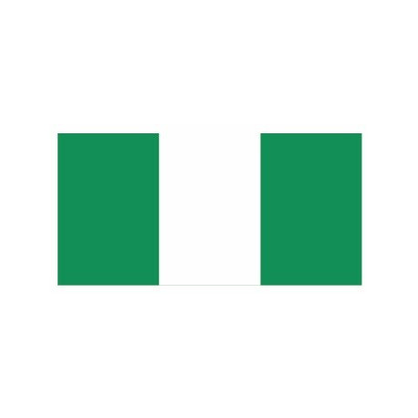 Sticker - Drapeau Nigéria REFG897