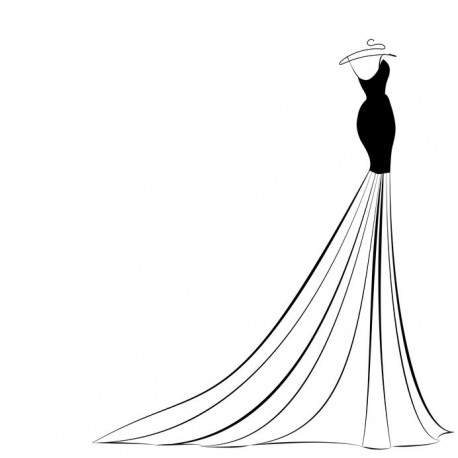 autocollants robe glamour