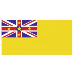 Sticker - Drapeau Niue REFG898
