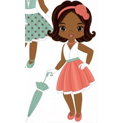 sticker robe deco enfant