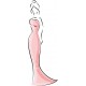 sticker robe rose