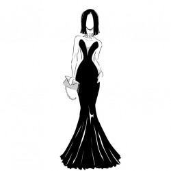 stickers robe glamour