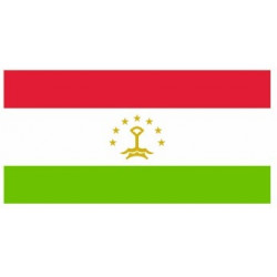 Sticker - Drapeau Tadjikistan REFG908
