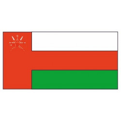 Sticker - Drapeau Oman REFG912