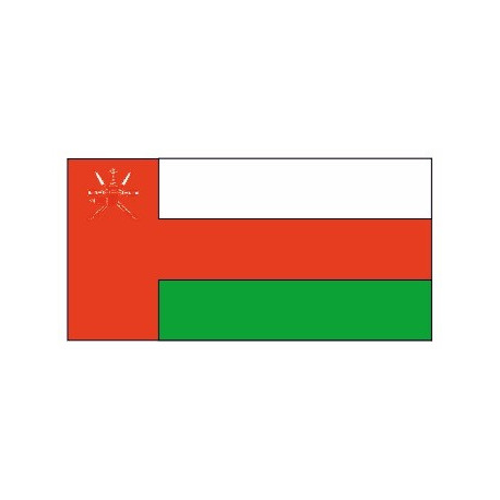 Sticker - Drapeau Oman REFG912