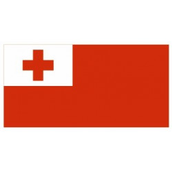 Sticker - Drapeau Tonga REFG924