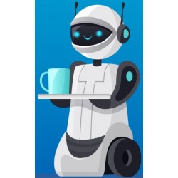 sticker robot pas cher