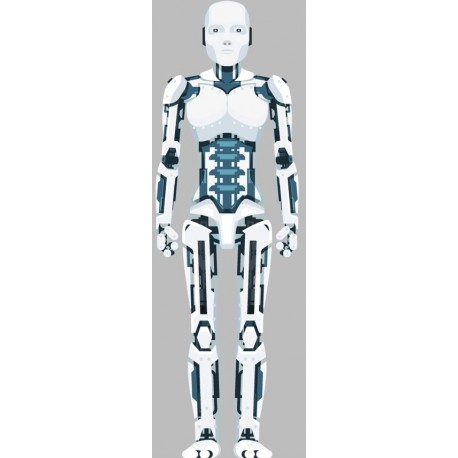 sticker robot technologie