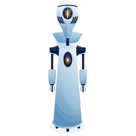 stickers muraux robot chambre