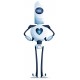 stickers muraux robot decoration
