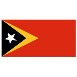 Sticker - Drapeau Timor Oriental REFG935