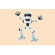 stickers muraux theme robot