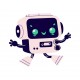 stickers robot chambre garcon