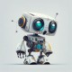 stickers robot deco garcon