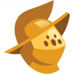 autocollant arme guerrier