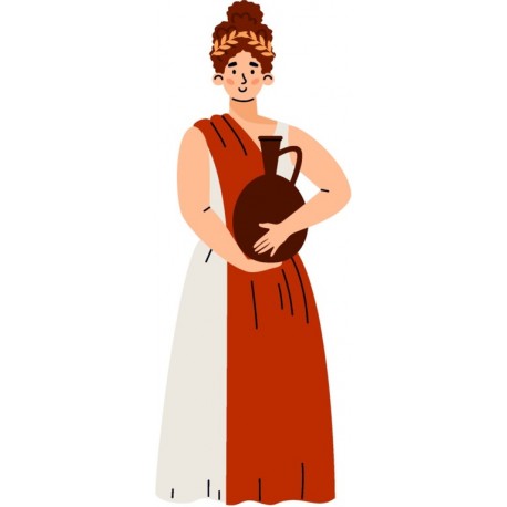 autocollant mural combattant romain