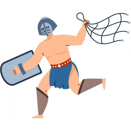 autocollant mural romain