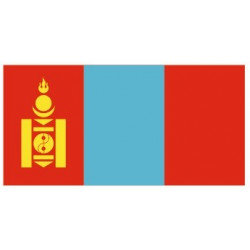 Sticker - Drapeau Mongolie REFG946
