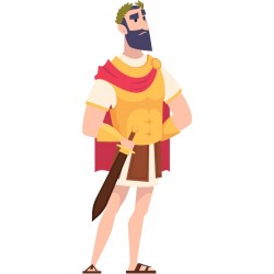 autocollants guerrier garcon