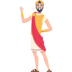 autocollants guerrier romain