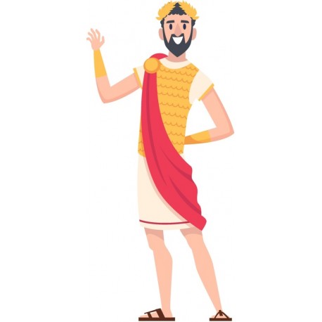 autocollants guerrier romain